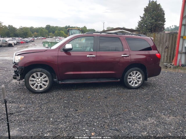2008 Toyota Sequoia Platinum 5.7l V8 მანქანა იყიდება აუქციონზე, vin: 5TDBY67A78S000203, აუქციონის ნომერი: 46158684