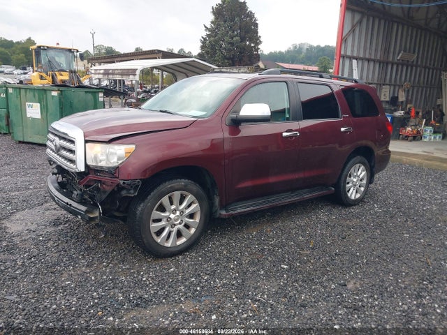 2008 Toyota Sequoia Platinum 5.7l V8 მანქანა იყიდება აუქციონზე, vin: 5TDBY67A78S000203, აუქციონის ნომერი: 46158684