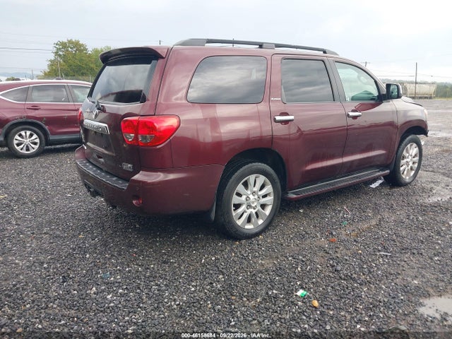 2008 Toyota Sequoia Platinum 5.7l V8 მანქანა იყიდება აუქციონზე, vin: 5TDBY67A78S000203, აუქციონის ნომერი: 46158684