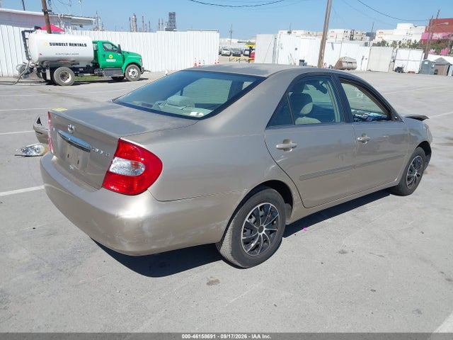 Auction sale of the 2004 Toyota Camry Le, vin: JTDBE32K640263061, lot number: 46158691