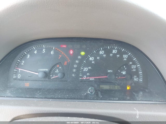 Auction sale of the 2004 Toyota Camry Le, vin: JTDBE32K640263061, lot number: 46158691