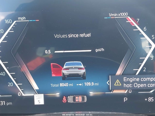Продажа на аукционе авто 2025 Bmw 330i, vin: 3MW69CW08S8F03645, номер лота: 46158715