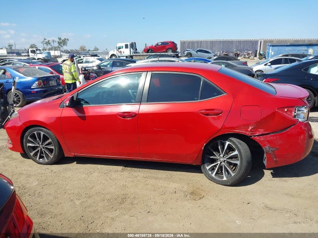 2017 Toyota Corolla Se მანქანა იყიდება აუქციონზე, vin: 5YFBURHE1HP641869, აუქციონის ნომერი: 46158728