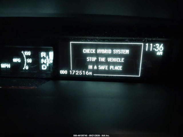 46158740 :رقم المزاد ، JTDKN3DU7D5591848 vin ، 2013 Toyota Prius Two مزاد بيع