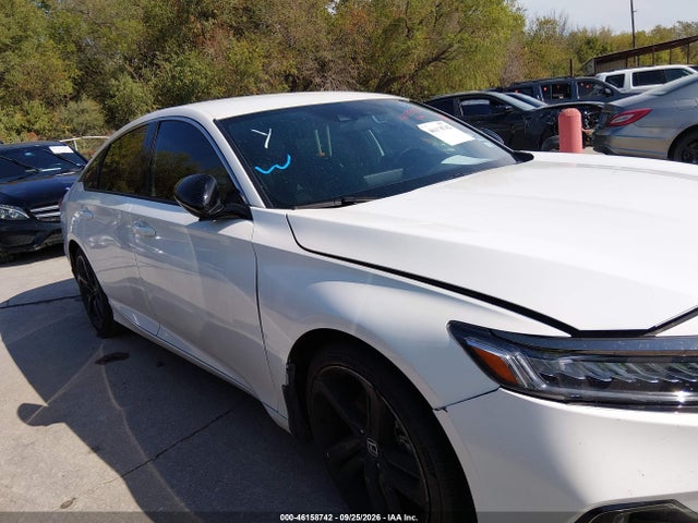 46158742 :رقم المزاد ، 1HGCV1F39NA063896 vin ، 2022 Honda Accord Sport مزاد بيع