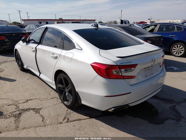 46158742 :رقم المزاد ، 1HGCV1F39NA063896 vin ، 2022 Honda Accord Sport مزاد بيع