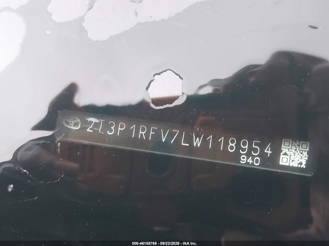 Продажа на аукционе авто 2020 Toyota Rav4 Xle, vin: 2T3P1RFV7LW118954, номер лота: 46158768