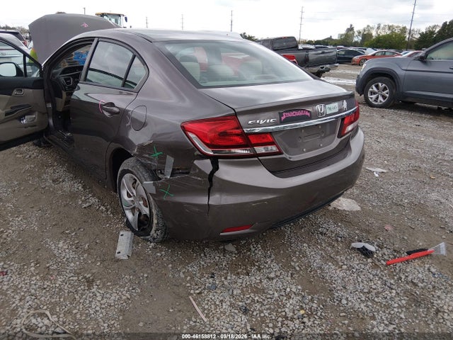 Продаж на аукціоні авто 2013 Honda Civic Lx, vin: 19XFB2F58DE094032, номер лоту: 46158812