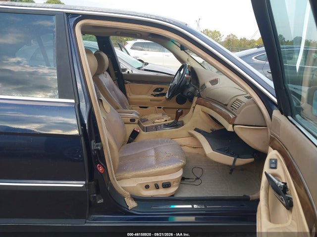 Aukcja sprzedaży 2000 Bmw 740ia, vin: WBAGG8343YDN78053, numer aukcji: 46158920