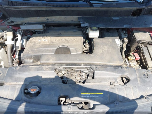 46158930 :رقم المزاد ، 5N1DR2MN8HC622893 vin ، 2017 Nissan Pathfinder Sl مزاد بيع