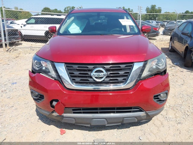 46158930 :رقم المزاد ، 5N1DR2MN8HC622893 vin ، 2017 Nissan Pathfinder Sl مزاد بيع