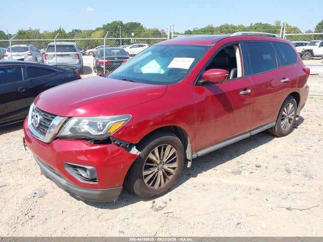 46158930 :رقم المزاد ، 5N1DR2MN8HC622893 vin ، 2017 Nissan Pathfinder Sl مزاد بيع