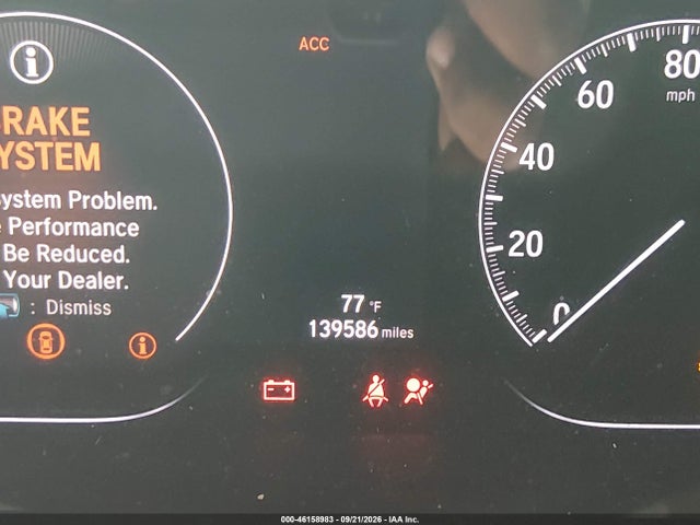 Aukcja sprzedaży 2019 Honda Accord Ex-l, vin: 1HGCV1F52KA066751, numer aukcji: 46158983