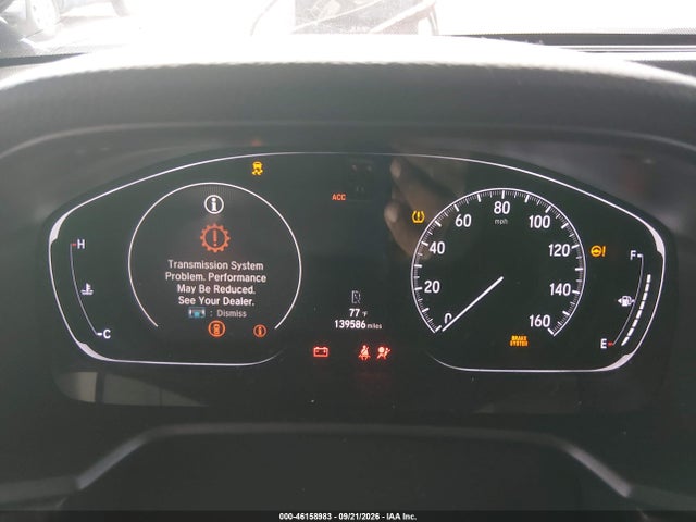 Aukcja sprzedaży 2019 Honda Accord Ex-l, vin: 1HGCV1F52KA066751, numer aukcji: 46158983