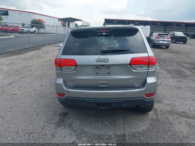 Продаж на аукціоні авто 2017 Jeep Grand Cherokee Limited 4x2, vin: 1C4RJEBG1HC779222, номер лоту: 46159017
