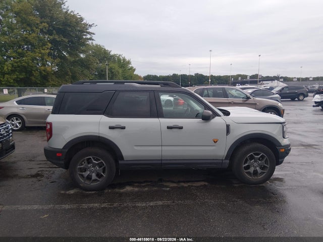 2022 Ford Bronco Sport Badlands მანქანა იყიდება აუქციონზე, vin: 3FMCR9D90NRE22675, აუქციონის ნომერი: 46159018