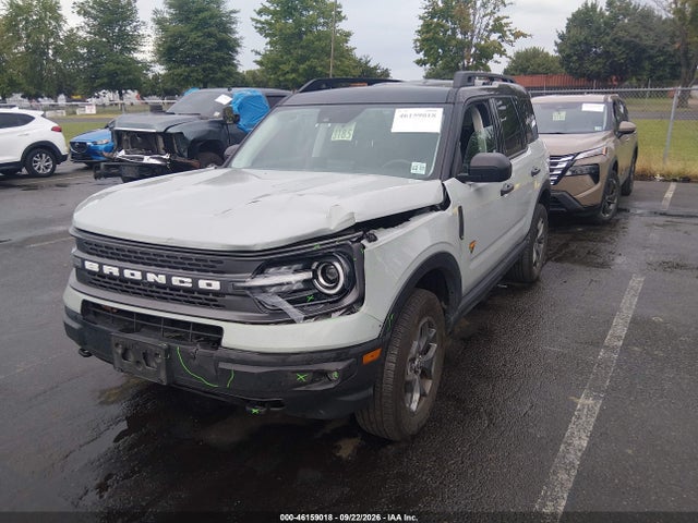2022 Ford Bronco Sport Badlands მანქანა იყიდება აუქციონზე, vin: 3FMCR9D90NRE22675, აუქციონის ნომერი: 46159018