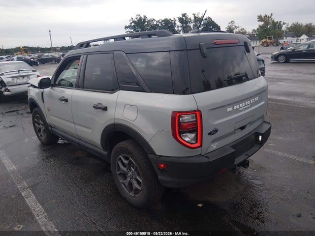 2022 Ford Bronco Sport Badlands მანქანა იყიდება აუქციონზე, vin: 3FMCR9D90NRE22675, აუქციონის ნომერი: 46159018