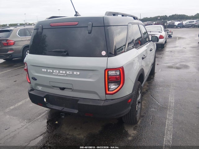 2022 Ford Bronco Sport Badlands მანქანა იყიდება აუქციონზე, vin: 3FMCR9D90NRE22675, აუქციონის ნომერი: 46159018