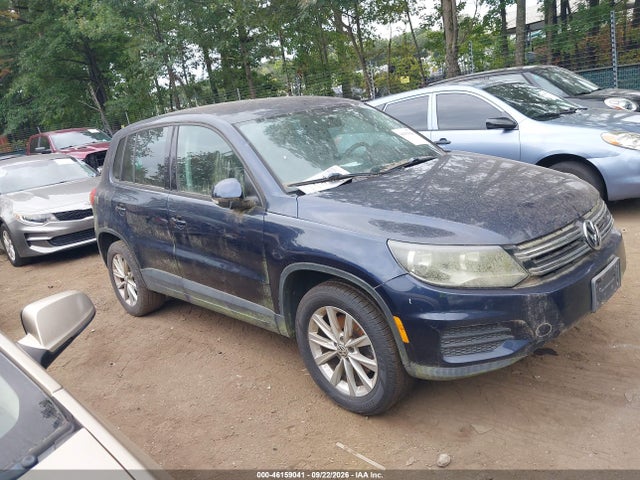 2014 Volkswagen Tiguan Se მანქანა იყიდება აუქციონზე, vin: WVGAV3AX3EW554314, აუქციონის ნომერი: 46159041