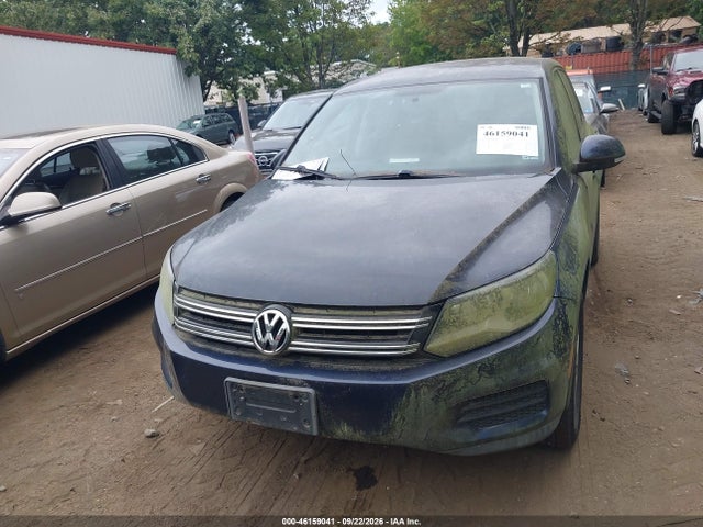 2014 Volkswagen Tiguan Se მანქანა იყიდება აუქციონზე, vin: WVGAV3AX3EW554314, აუქციონის ნომერი: 46159041