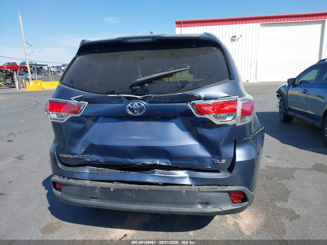 Aukcja sprzedaży 2016 Toyota Highlander Xle V6, vin: 5TDKKRFHXGS129570, numer aukcji: 46159061