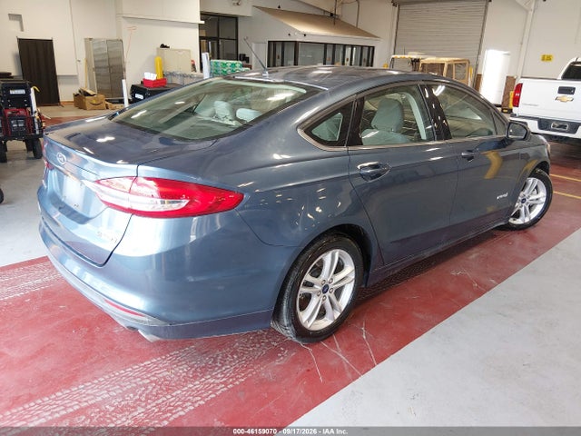 Aukcja sprzedaży 2018 Ford Fusion Hybrid S, vin: 3FA6P0UU1JR243486, numer aukcji: 46159070