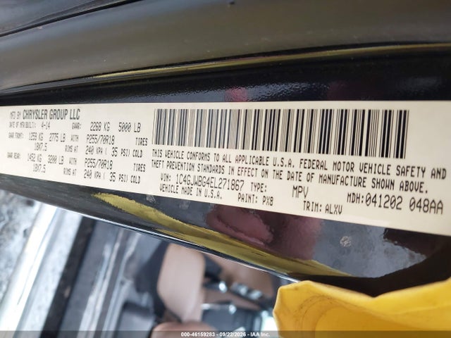 Продаж на аукціоні авто 2014 Jeep Wrangler Sahara, vin: 1C4GJWBG4EL271867, номер лоту: 46159283