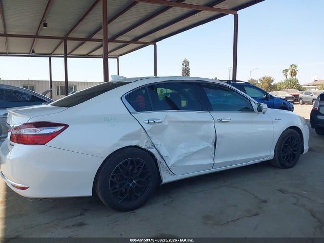 2017 Honda Accord Hybrid Ex-l მანქანა იყიდება აუქციონზე, vin: JHMCR6F58HC022460, აუქციონის ნომერი: 46159375