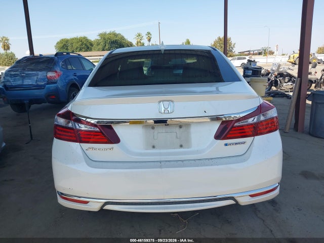 2017 Honda Accord Hybrid Ex-l მანქანა იყიდება აუქციონზე, vin: JHMCR6F58HC022460, აუქციონის ნომერი: 46159375