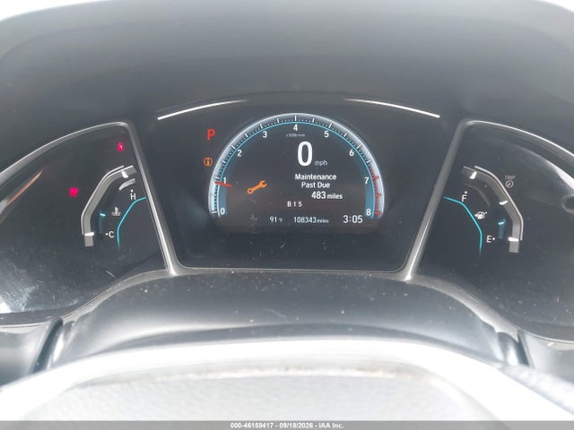 2018 Honda Civic Ex მანქანა იყიდება აუქციონზე, vin: 2HGFC2F75JH558586, აუქციონის ნომერი: 46159417