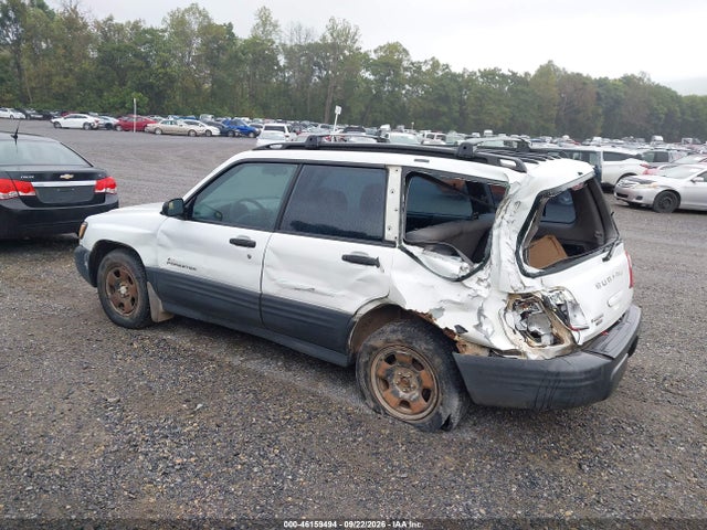 2001 Subaru Forester L მანქანა იყიდება აუქციონზე, vin: JF1SF63511H705657, აუქციონის ნომერი: 46159494