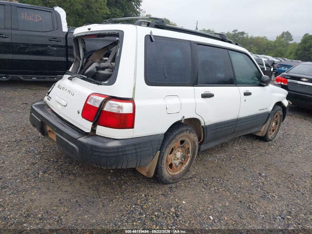 2001 Subaru Forester L მანქანა იყიდება აუქციონზე, vin: JF1SF63511H705657, აუქციონის ნომერი: 46159494