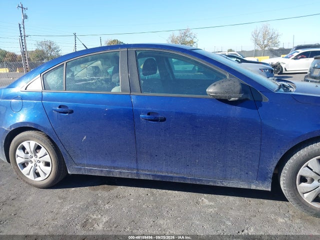 46159496 :رقم المزاد ، 1G1PB5SG5D7248136 vin ، 2013 Chevrolet Cruze Ls Manual مزاد بيع
