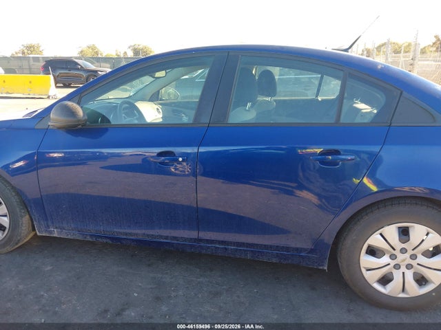 46159496 :رقم المزاد ، 1G1PB5SG5D7248136 vin ، 2013 Chevrolet Cruze Ls Manual مزاد بيع