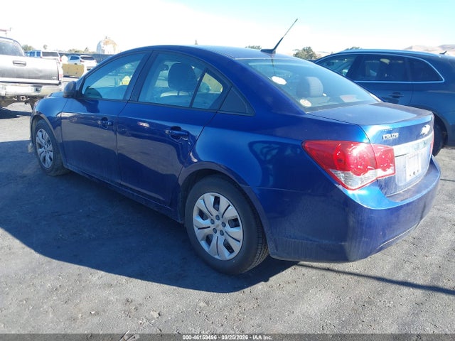 46159496 :رقم المزاد ، 1G1PB5SG5D7248136 vin ، 2013 Chevrolet Cruze Ls Manual مزاد بيع