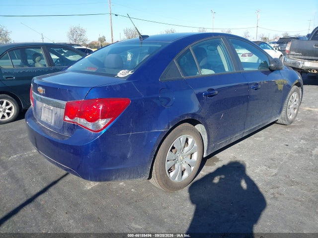 46159496 :رقم المزاد ، 1G1PB5SG5D7248136 vin ، 2013 Chevrolet Cruze Ls Manual مزاد بيع