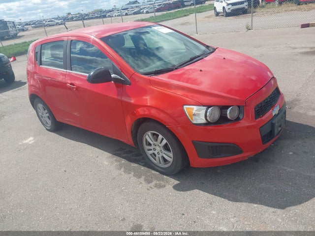 Aukcja sprzedaży 2013 Chevrolet Sonic Lt Auto, vin: 1G1JC6SB5D4113267, numer aukcji: 46159498