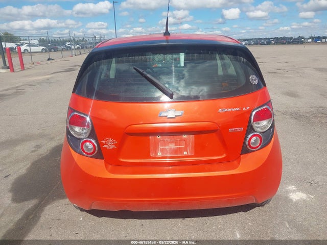 Aukcja sprzedaży 2013 Chevrolet Sonic Lt Auto, vin: 1G1JC6SB5D4113267, numer aukcji: 46159498