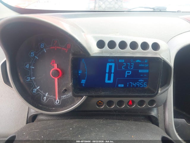 Aukcja sprzedaży 2013 Chevrolet Sonic Lt Auto, vin: 1G1JC6SB5D4113267, numer aukcji: 46159498