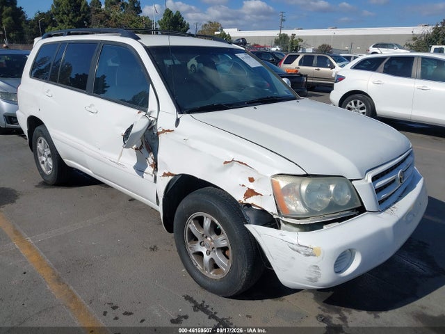 Продажа на аукционе авто 2003 Toyota Highlander V6, vin: JTEHF21A830125879, номер лота: 46159507