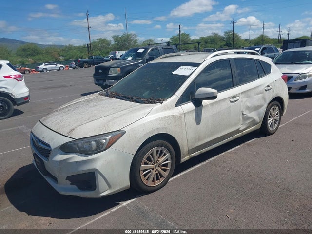 Продаж на аукціоні авто 2018 Subaru Impreza 2.0i Premium, vin: 4S3GTAB69J3702167, номер лоту: 46159545