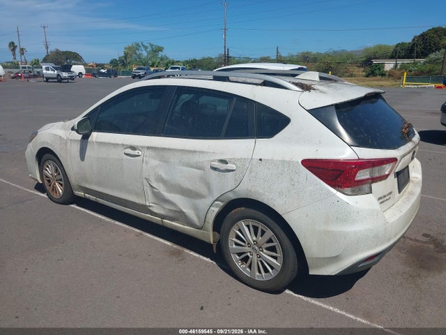 Продаж на аукціоні авто 2018 Subaru Impreza 2.0i Premium, vin: 4S3GTAB69J3702167, номер лоту: 46159545