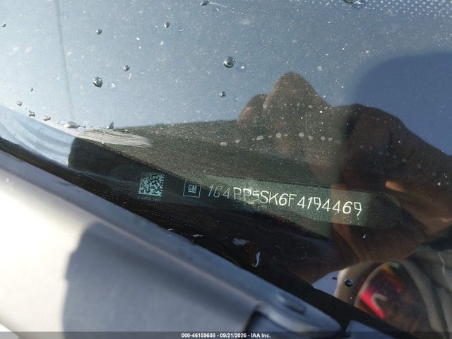 46159608 :رقم المزاد ، 1G4PP5SK6F4194469 vin ، 2015 Buick Verano مزاد بيع