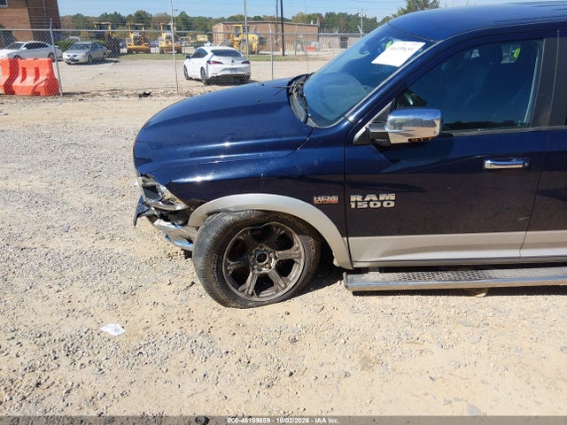 2013 Ram 1500 Laramie მანქანა იყიდება აუქციონზე, vin: 1C6RR7JT9DS702303, აუქციონის ნომერი: 46159659