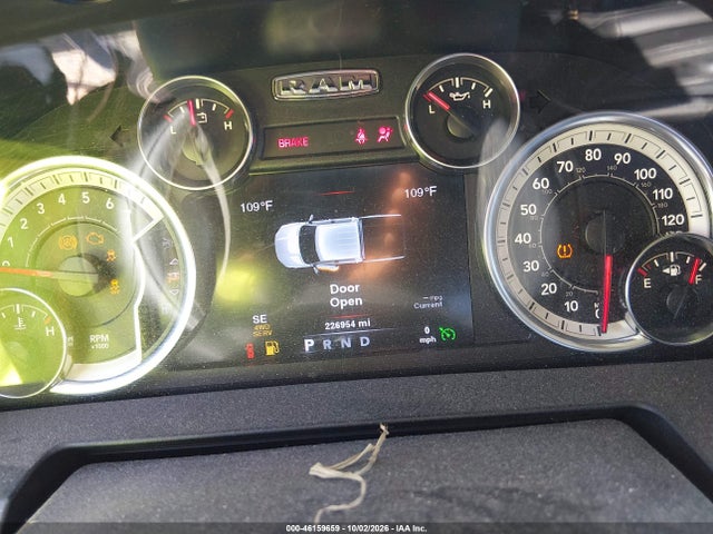 2013 Ram 1500 Laramie მანქანა იყიდება აუქციონზე, vin: 1C6RR7JT9DS702303, აუქციონის ნომერი: 46159659