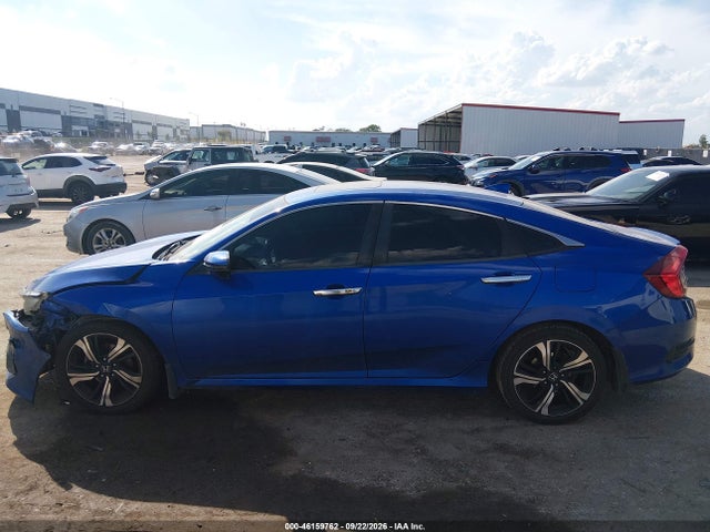 2016 Honda Civic Touring მანქანა იყიდება აუქციონზე, vin: 2HGFC1F95GH643206, აუქციონის ნომერი: 46159762