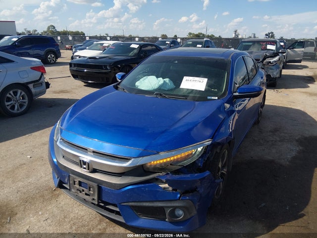 2016 Honda Civic Touring მანქანა იყიდება აუქციონზე, vin: 2HGFC1F95GH643206, აუქციონის ნომერი: 46159762