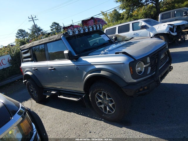 2022 Ford Bronco Black Diamond მანქანა იყიდება აუქციონზე, vin: 1FMDE5BH4NLA78737, აუქციონის ნომერი: 46159768