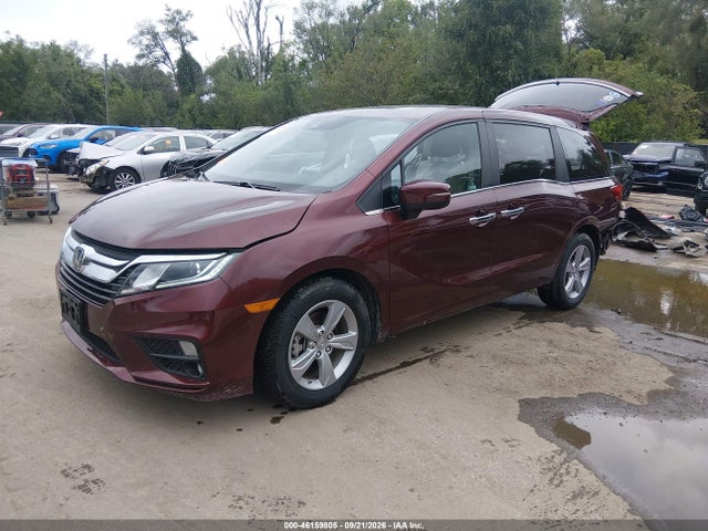 46159805 :رقم المزاد ، 5FNRL6H75LB050658 vin ، 2020 Honda Odyssey Ex-l/ex-l W/navi   Res مزاد بيع